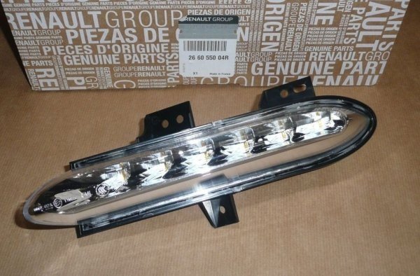Original Feu de jour gauche Renault Scenic III Facelift 12-, 266055004R