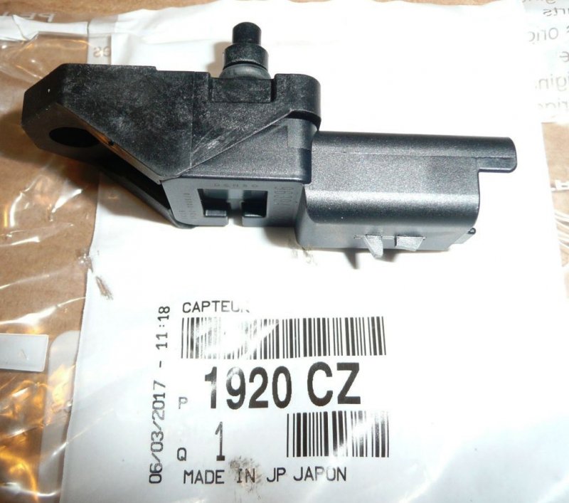 Capteur de pression de suralimentation - capteur MAP, 1920.CZ, 1920CZ