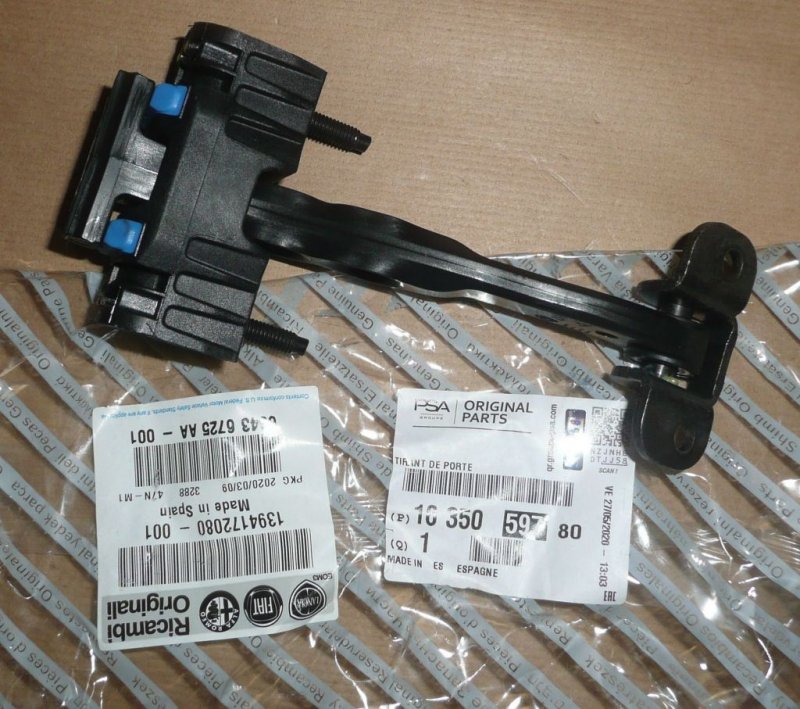 Butée de porte Citroën Jumper, Peugeot Boxer III portes avant gauche+droite gauche et droite  ,  1635059780