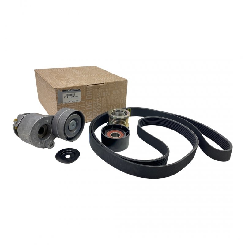 OE d’origine kit de courroie trapézoïdale 7PK/1795 mm Renault Opel Nissan , 7701479099
