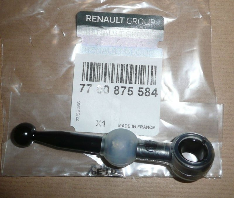 Original  Ensemble de commande de levier de vitesses Renault ,  7700875584