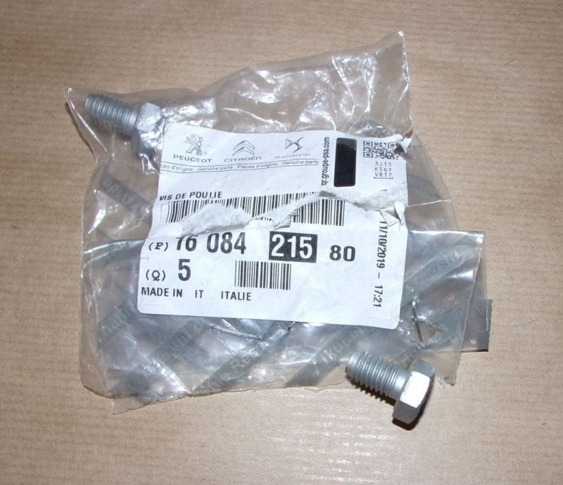 BOULON DE POULIE Citroën Jumper Troisième Génération 2.0 HDI ,  1608421580