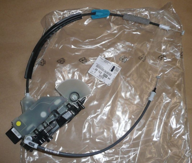 Serrure de porte Citroën Berlingo, Peugeot Partner gauche, 9816343480, 9816343480, 