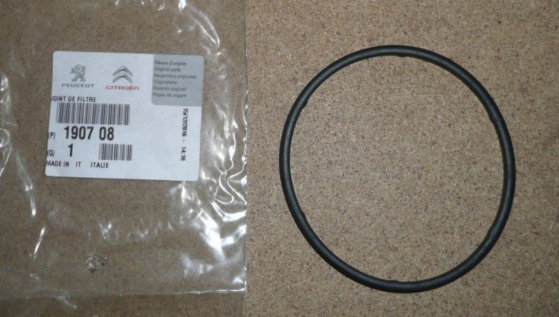 Joint de filtre à carburant Citroën Jumper III, 1907.08, 190708