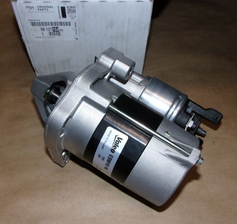 Démarreur Peugeot 208, 3008 II, 308 II 1.2 THP, 9812715480, 9812715480, 