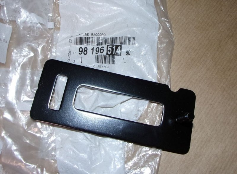 Support de conduit d'air Citroën Jumpy IV, 9819651480, 9819651480, 