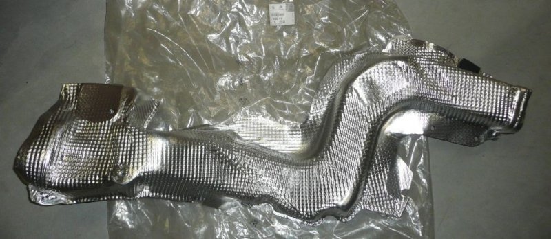 Protection du système d'échappement Citroën C3 II, 1723.HV, 1723HV
