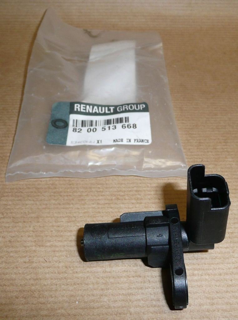 Original  Capteur de position d'arbre à cames Renault Clio III, Espace IV, Laguna II, III, Mégane II, III, Scénic II, Trafic II, Vel Satis 2.0 16V , 8200513668