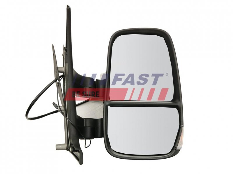 RETROVISEUR EXTÉRIEUR  IVECO DAILY 06> ÉLECTRIQUE COURT DROIT CHAUFFÉ+ANTENNE 7 PIN + 2 PIN + 1 PIN 11>