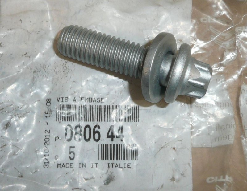Boulon de roue de distribution Citroën C5 III 2.0 16V, 0806.44, 080644