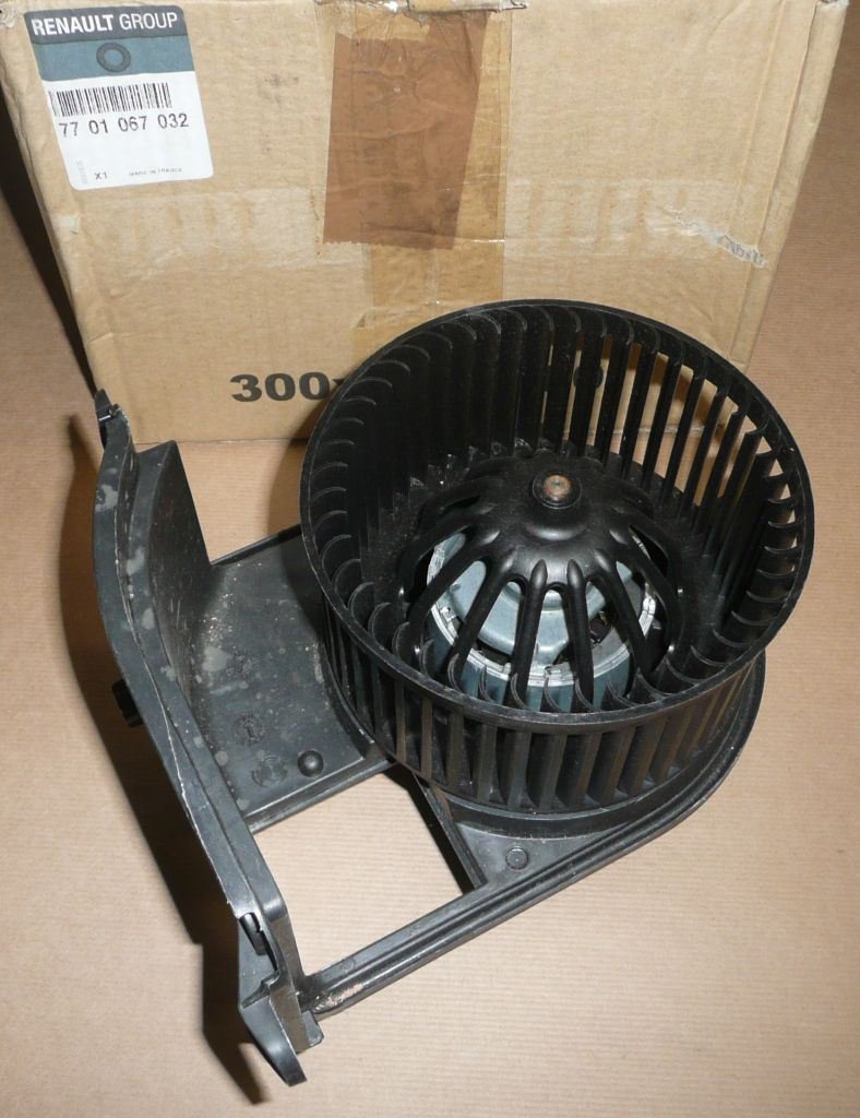 Original  Soufflante de chauffage Renault Clio II, Renault Thalia II ,  7701067032
