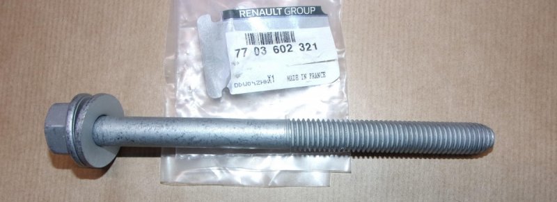 Original  Boulon de berceau moteur Renault Captur II , 7703602321