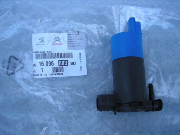 Pompe de lavage d'origine pour lave-phares pour Peugeot 508 I , 1609688380