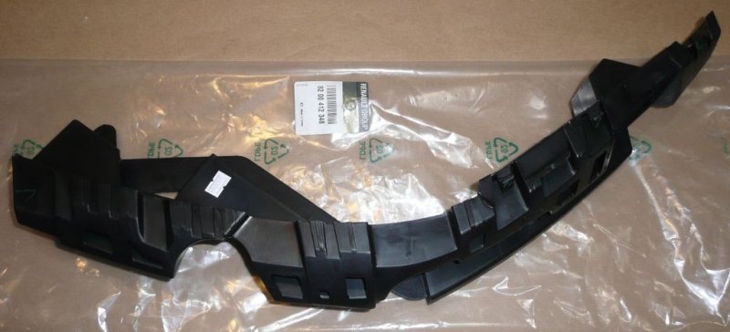 Original  Support de pare-chocs Renault Megane II gauche (glissière/fixation) , 8200412348