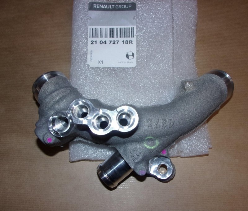 Chauffe-eau Renault Laguna III 1.5DCI, 210472718R, 