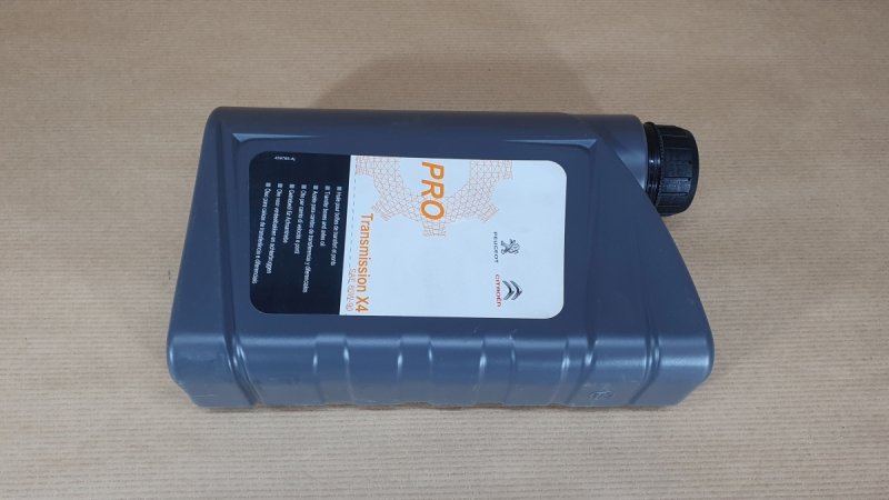 Huile pour ponts et transmissions X4 80W90 d'origine PSA, 1615099980