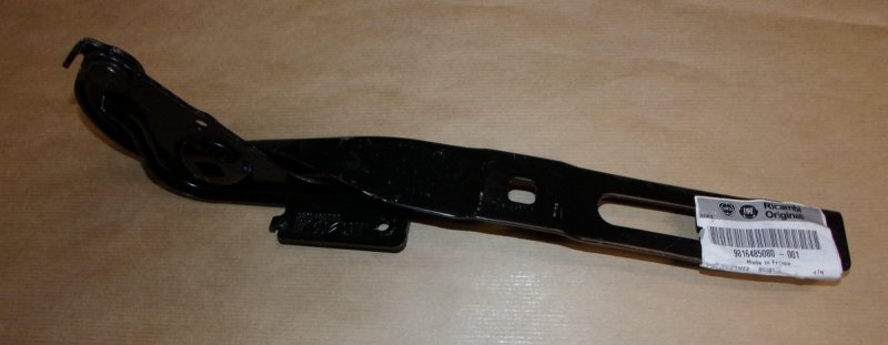 Charnière de capot Peugeot Partner III gauche, 9816485080, 9816485080, 