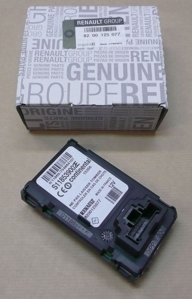 Original  Lecteur de cartes magnétiques Renault Megane II Scenic II , 8200125077