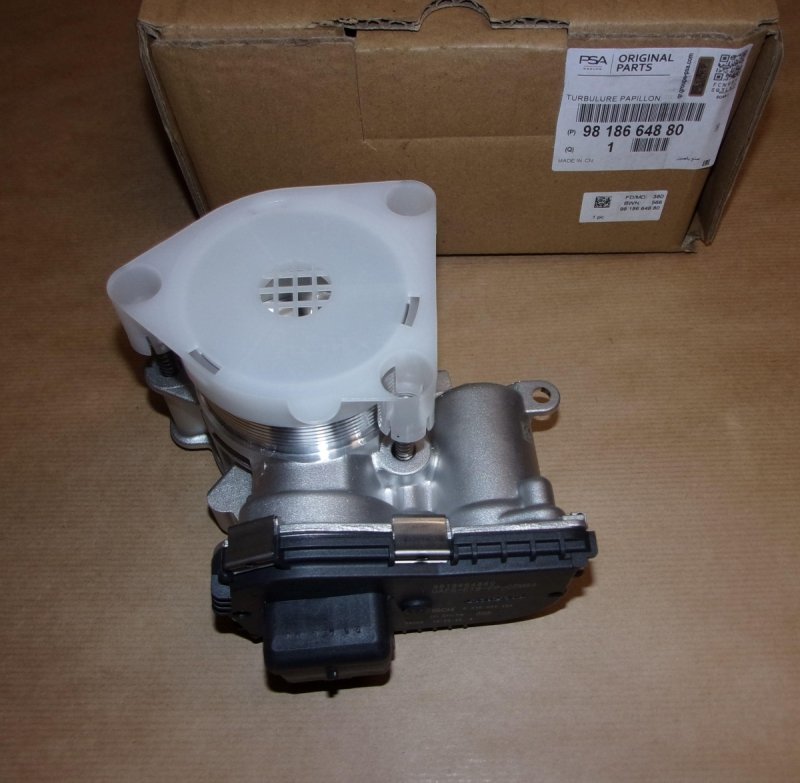 Corps de papillon Citroën C5X, Peugeot 308 1.6THP, 9818664880, 9818664880, 