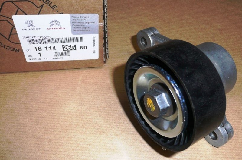 TENDEUR DE COURROIE trapézoïdale CITROEN C3, PEUGEOT 208 1.4/1.6HDI CITROEN C4 CACTUS, PICASSO, C5, DS3/4/5, PEUGEOT 308, 508, 2008, 3008, 5008, PARTNER ,  1611426580