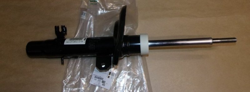 Amortisseur Peugeot 208 avant droit, 9820310680, 9820310680, 