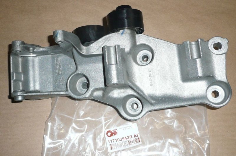 Support de galet tendeur Renault Master III, 117103943R, 