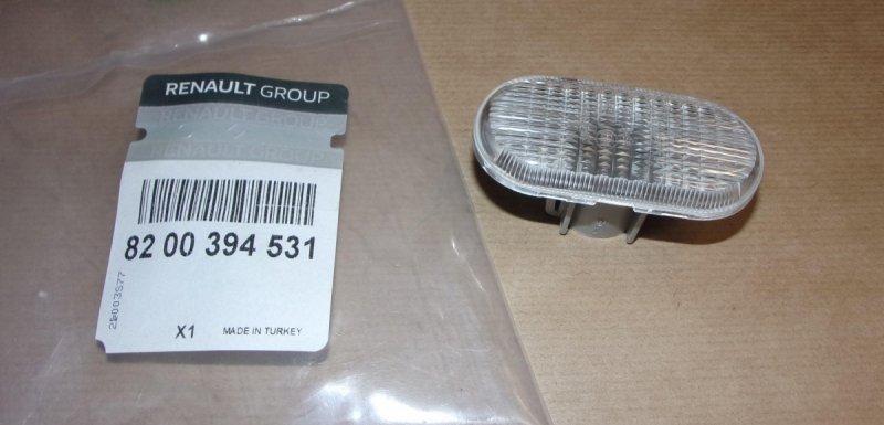 Original  Voyant de clignotant Dacia Duster , 8200394531