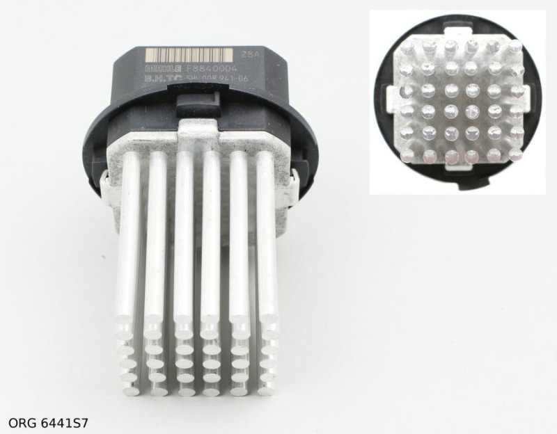 Original  RÉSISTANCE DE SOUFFLERIE Citroën C4/C3 09-/C5 08-, 6441S7