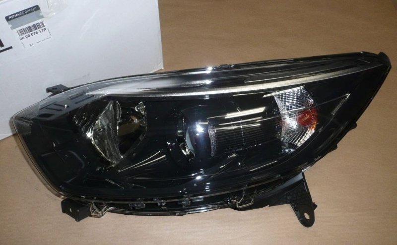 Projecteur avant gauche d'origine LED Renault Captur, 260607817R, 260607817R