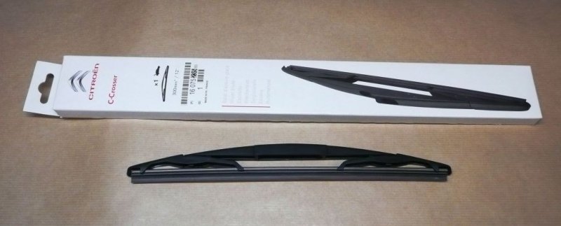 Balai d'essuie-glace arrière Citroën C-Crosser ,  1607523580