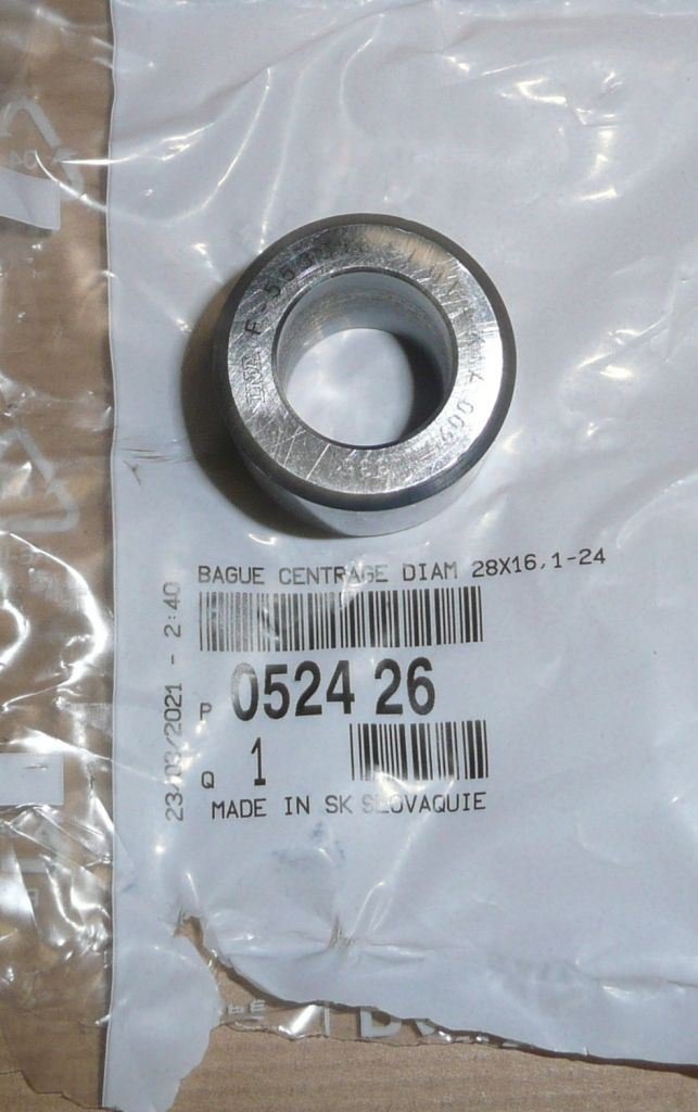 Bague centrale de vilebrequin Citroën Jumper III 2.2H, 0524.26, 052426