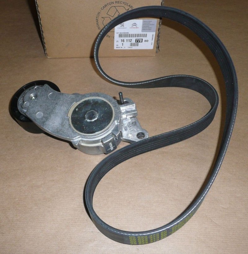 ensemble COURROIE trapézoïdale CITROEN BERLINGO III, CITROEN C3 1.6 HDI ,  1611277880