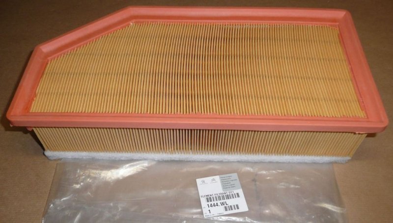 Filtre à air Citroën C5, C6 Peugeot 407 2.7 HDI, 1444.WL, 1444WL