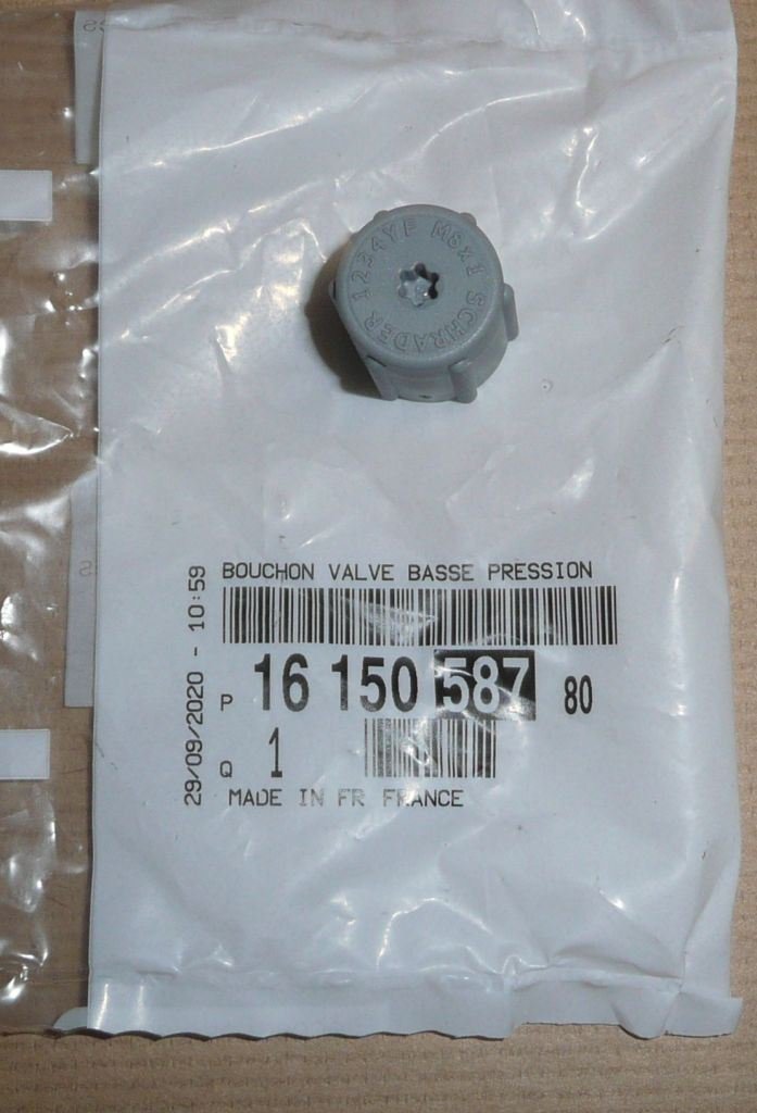 Bouchon de conduit de climatisation Citroën Berlingo III  ,  1615058780