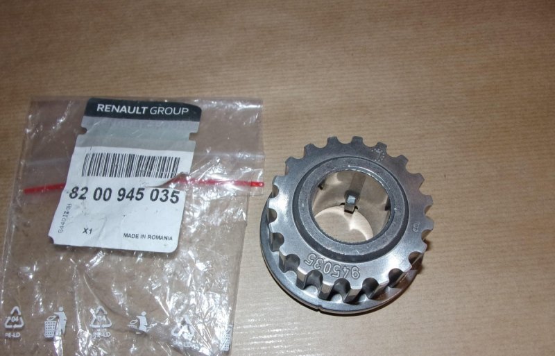 Original  Poulie de distribution Dacia Duster II 1.4/1.6 16v indisponible , 8200945035