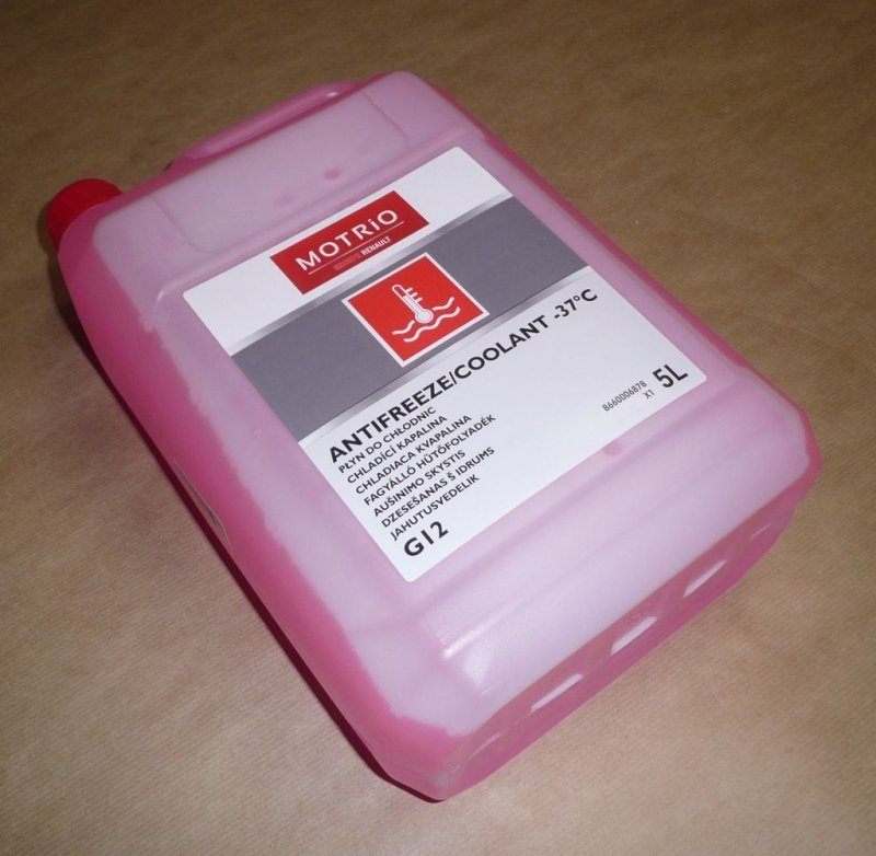 Original  Liquide de refroidissement 5 litres -37 degrés. G12 , 8660006878