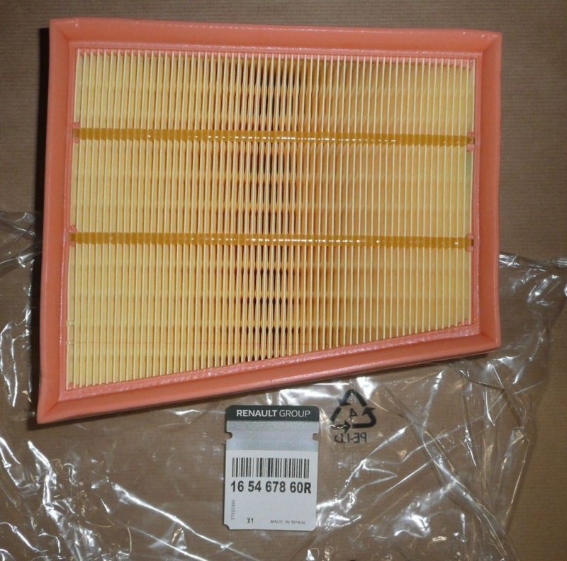 Filtre à air Renault Scenic IV, 165467860R, 
