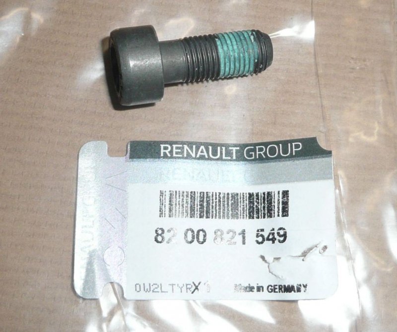 Original  Boulon d'accouplement Renault Master III , 8200821549