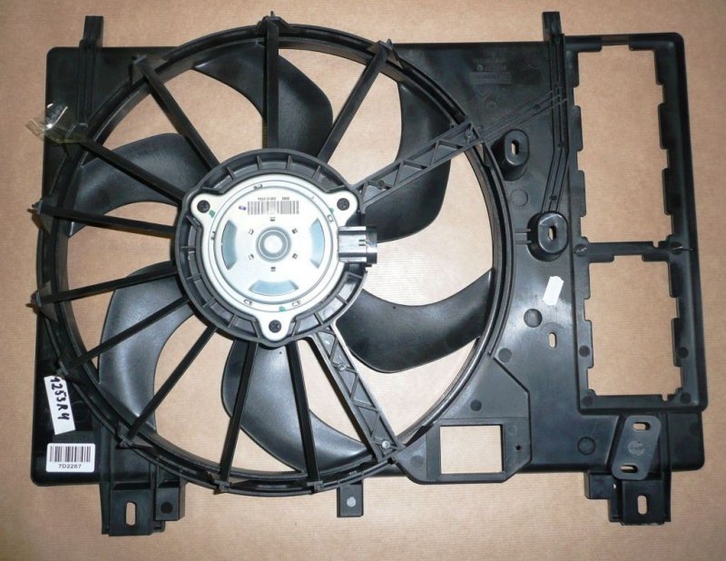 Ventilateur complet Citroën C5 III Peugeot 407, 508, 9804778380, 9804778380, 