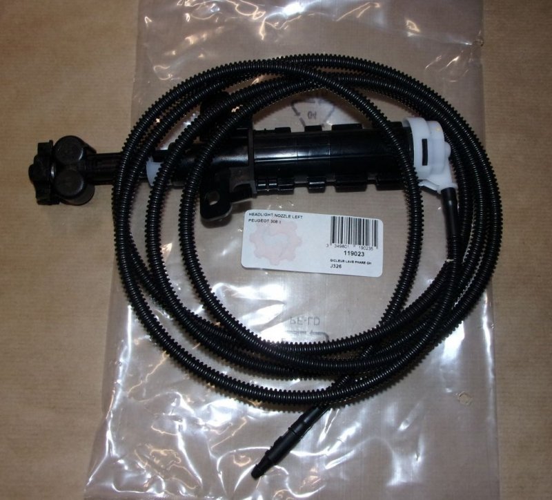 Gicleur de lave-phares gauche pour Peugeot 308 II, 9677771680