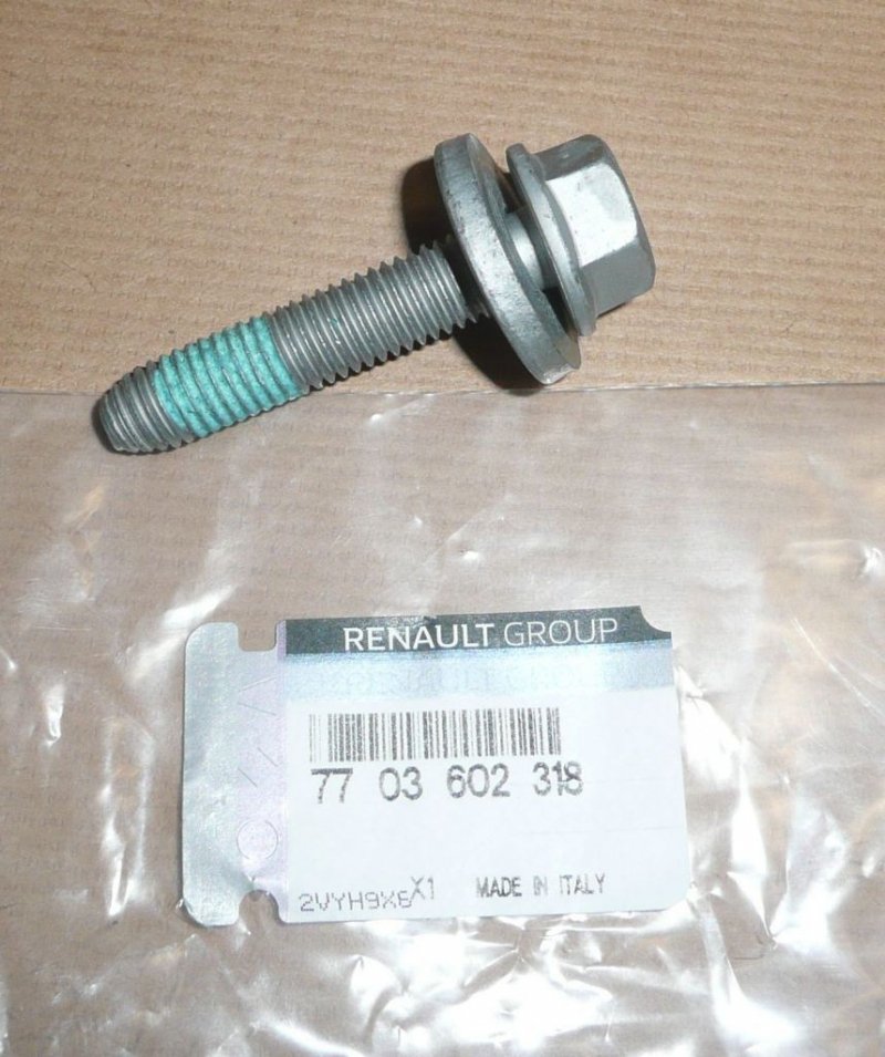 Original  Boulon de fixation du moteur Renault Scenic III , 7703602318