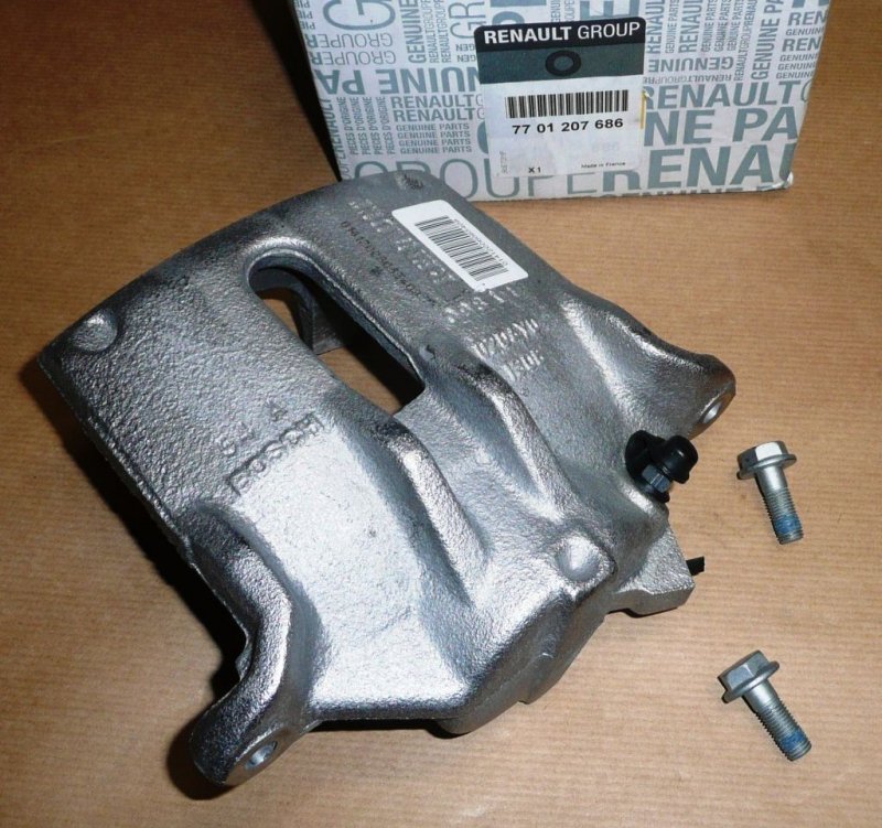 Original  Étrier de frein avant droit Renault Mégane II Renault Scénic II 2003|} ,  7701207686