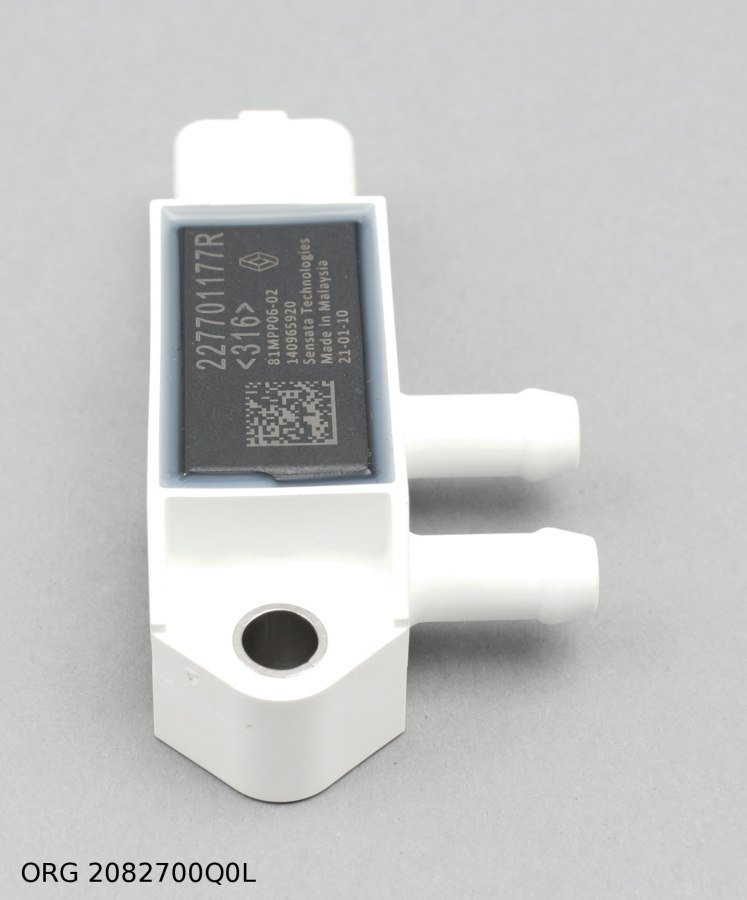 Original  Capteur de pression des gaz d'échappement Renault 1.6/2.3DCI, 2082700Q0L