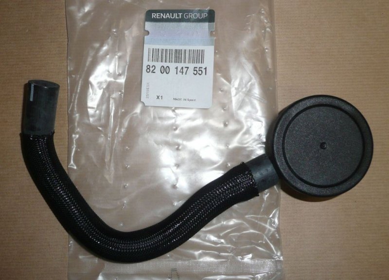 Original  Conduit de décompression Renault Clio II 1.5DCI complet Renault Kangoo , 8200147551