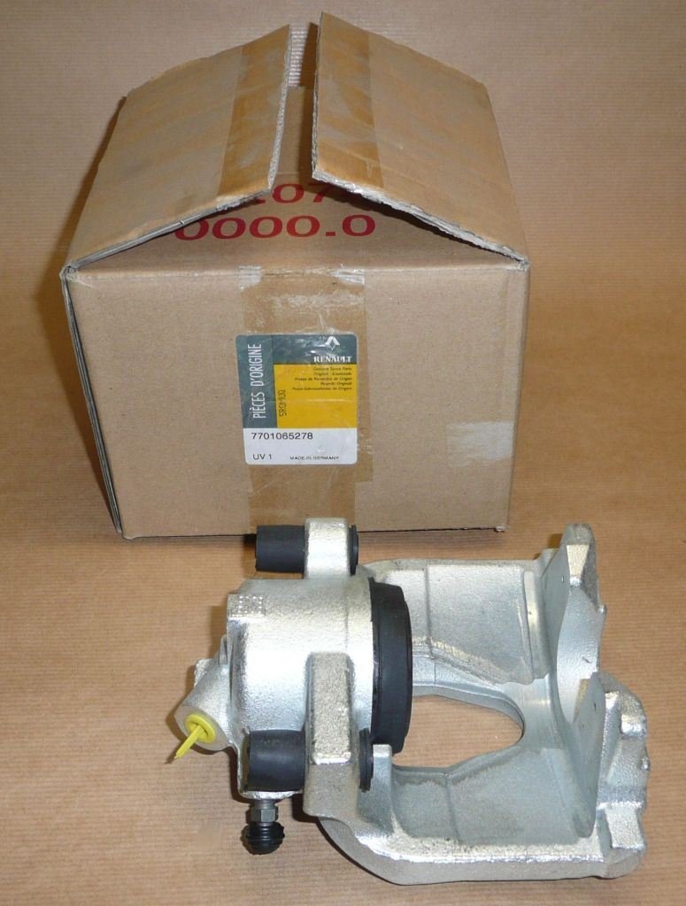 Original  Étrier de frein Renault Scenic II avant gauche diamètre du piston 54mm, épaisseur du disque 24mm, diamètre du disque 300mm système ATE ,  7701065278