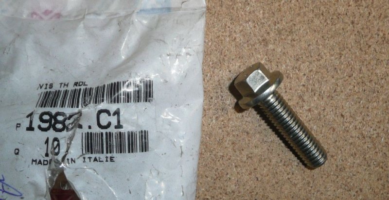 Boulon de la pompe d'injection Citroën Jumper III, 1982.C1, 1982C1