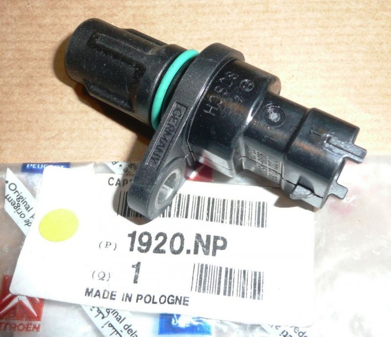 Capteur de position du vilebrequin Citroën C1 Peugeot 107, 108, 1920.NP, 1920NP