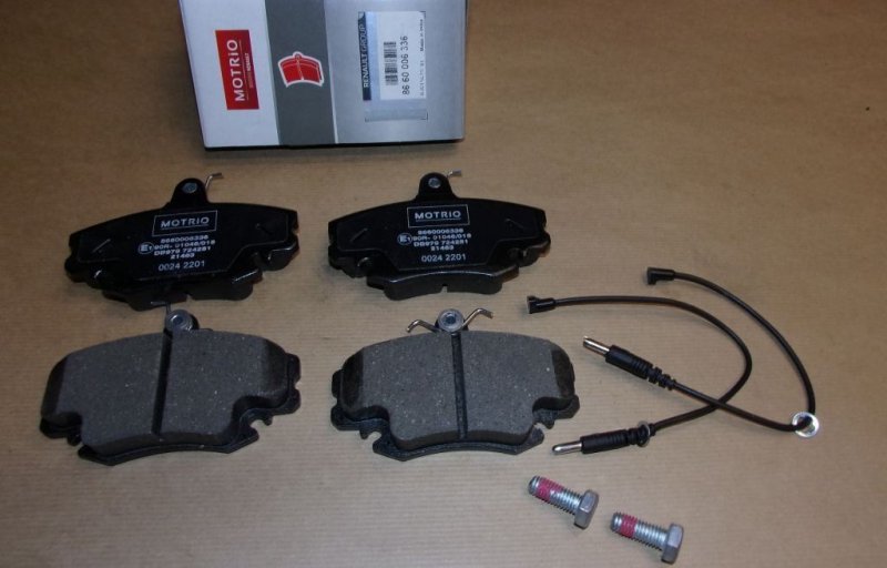 Original  Plaquettes de frein Renault Clio 1.2/1.4/1.2 16V/1.9D Girling , 8660006336