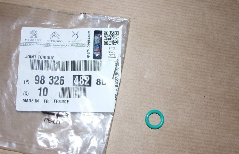  Joint de tuyau de direction assistée Citroën Berlingo, 9832648280, 9832648280, 