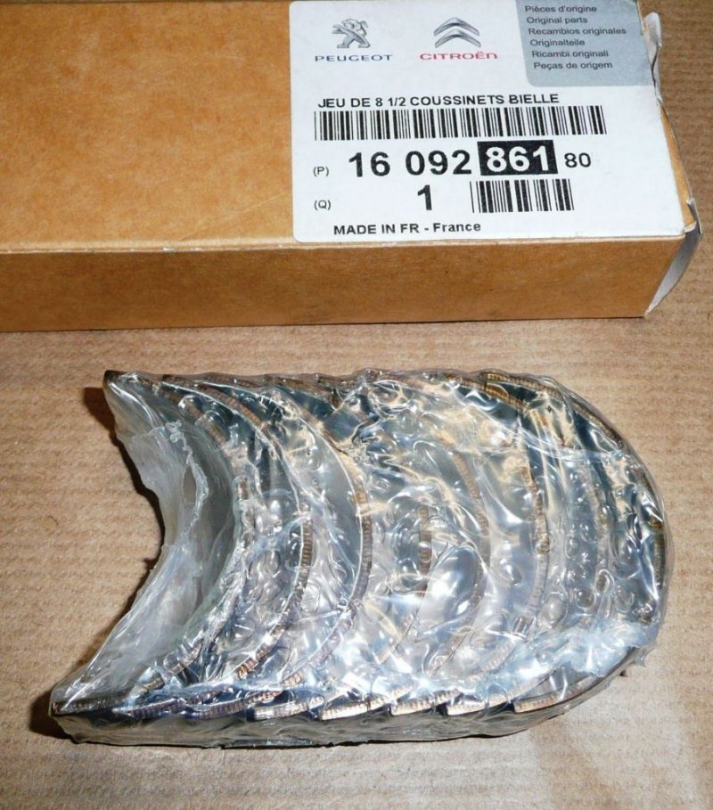 Jeux de coussinets de bielle complet C C1,C2,C3 1.4HDI NEMO,XSARA II PEUGEOT 107,2008,207,208 ,  1609286180